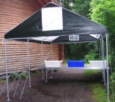 Sp�lzelt ohne Seitenteile